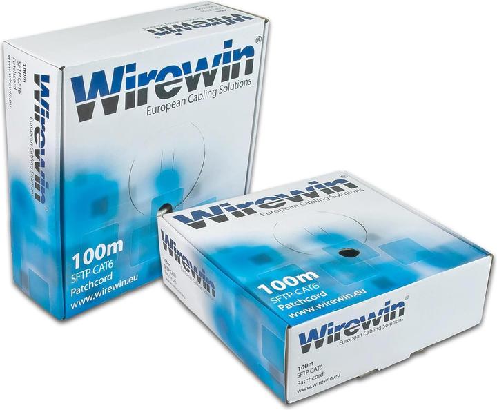 Image du produit Wirewin Câble de réseau (S/FTP, CAT6, 100 m)