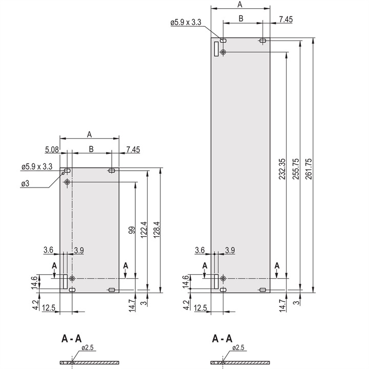 Produktbild Schroff Frontblenden