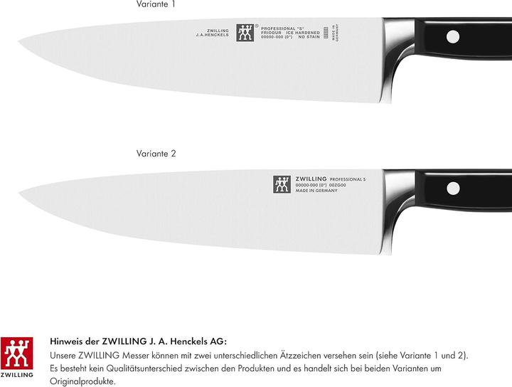 Produktbild Zwilling Professional "S" 4er Set Steakmesser (12 cm)