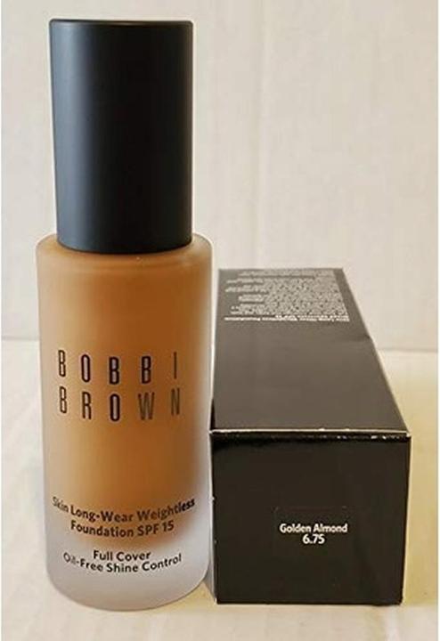 Image du produit Bobbi Brown Fond de teint sans poids longue tenue pour la peau SPF 15 (Amande dorée 6.75)