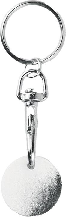 Actual product image MidOcean Tokenring Shopping Trolley Keyring