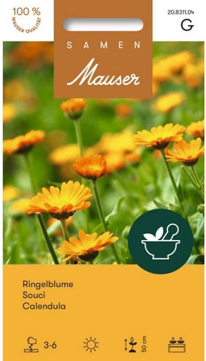 Actual product image Samen Mauser Marigold (Plant seeds)