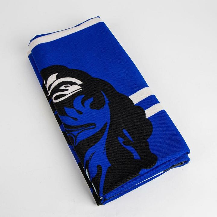 Actual product image Rarewaves Harry Potter Blue Beach Towel 90 x 180 cm (90 x 180 cm)