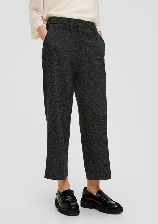 Produktbild s.Oliver Hose Regular: Gemusterte Culotte (36)