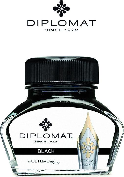Image du produit Diplomat Verre à encre noir 30ml (Noir)