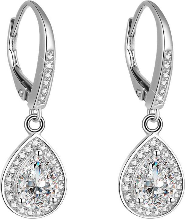 Immagine prodotto Beneto Orecchini in argento con cristalli AGUC1836 (L) (Argento)