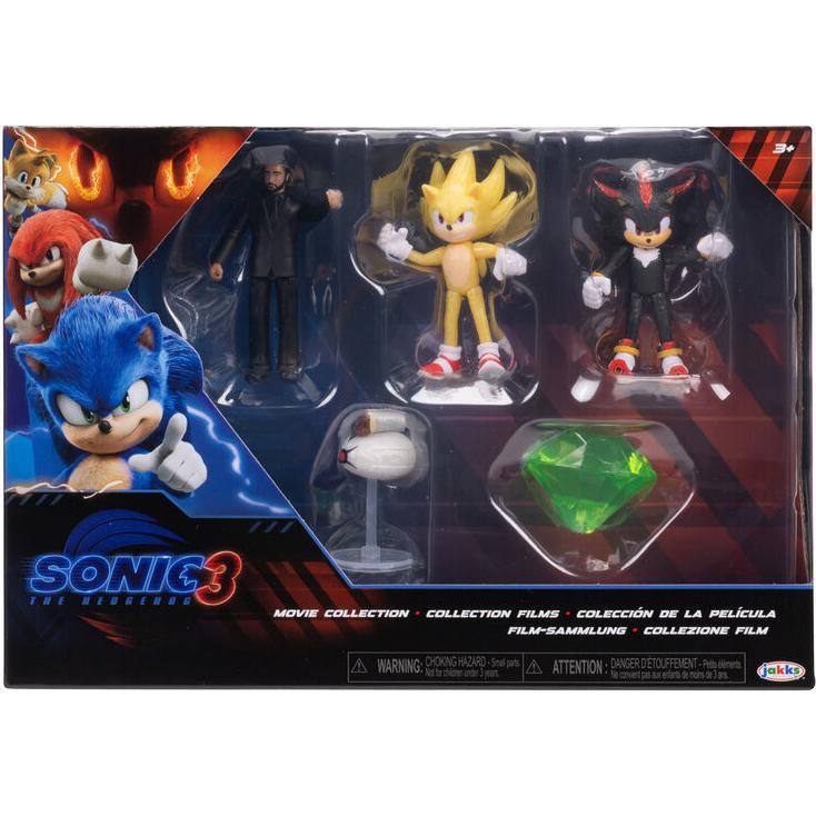 Jakks Pacific Sonic 3 wave 1 pack 5 figures 6cm