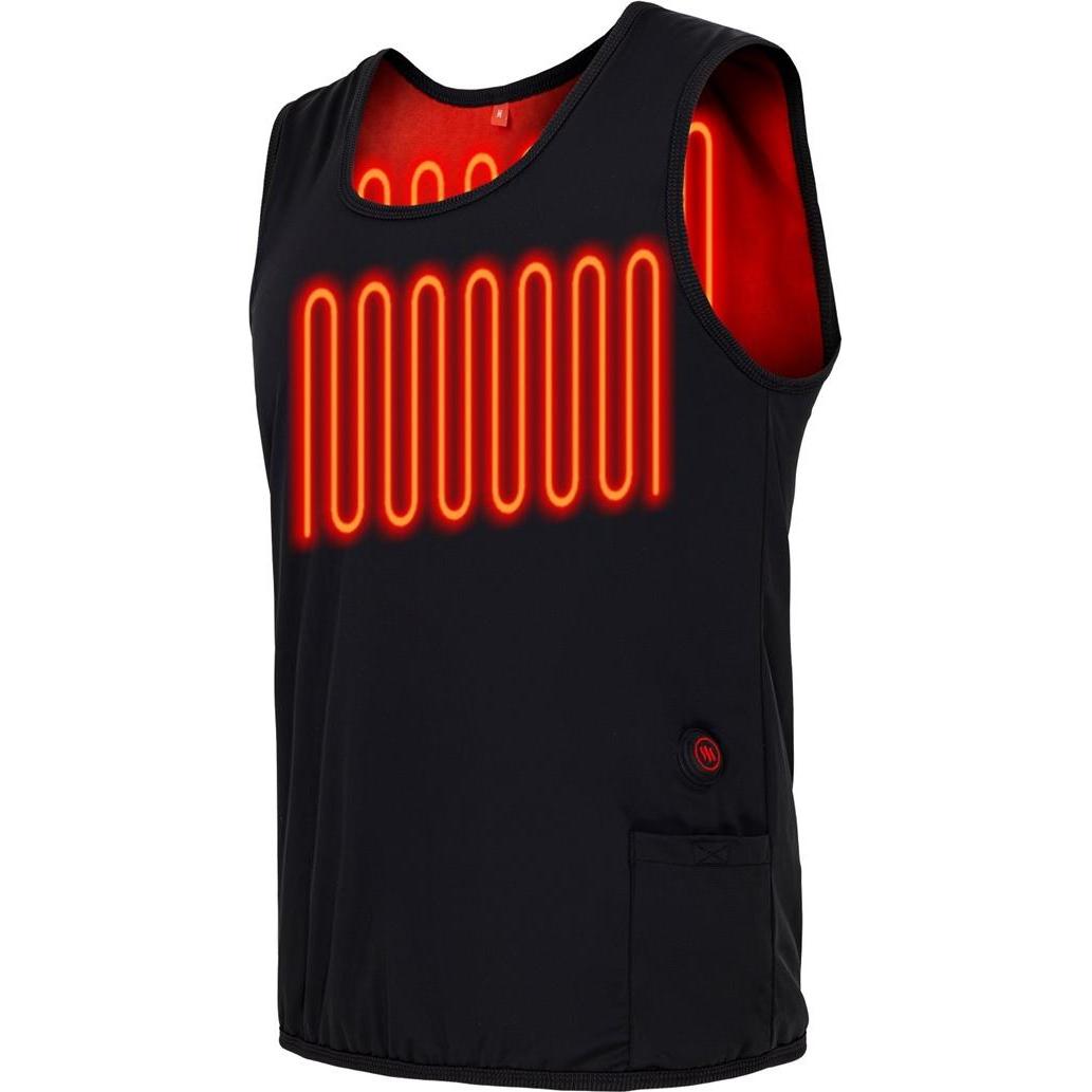 Glovii, Herren, Weste, GV2L, Schwarz, (L)