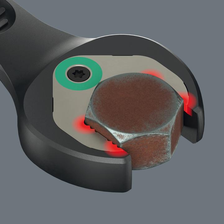 Actual product image Wera Maul-Ringratschenschlüssel-Set (10 mm, 11 mm, 12 mm, 13 mm, 14 mm, 15 mm, 16 mm, 17 mm, 18 mm, 19 mm, 8 mm)