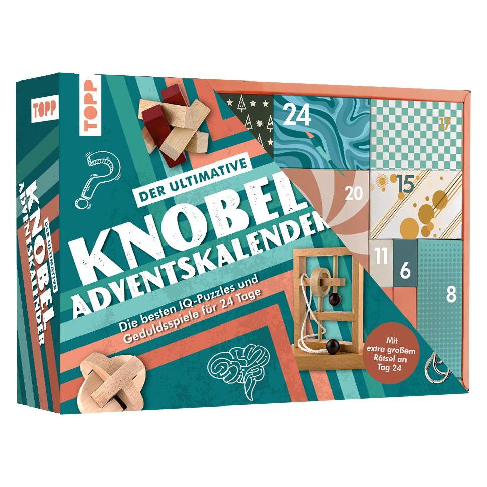 Frech Knobelspiel-Adventskalender 3 - Die besten IQ-Puzzles und Geduldsspiele für 24 Tage (679/18778)