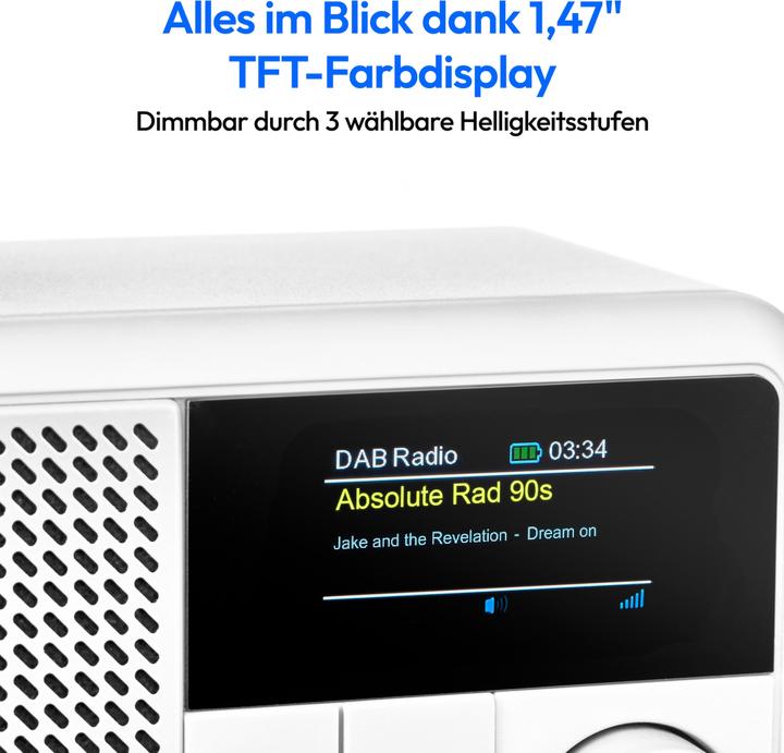 Image du produit Medion LIFE® S66822 Radio DAB+ portable (DAB+ DAB, FM, Bluetooth)