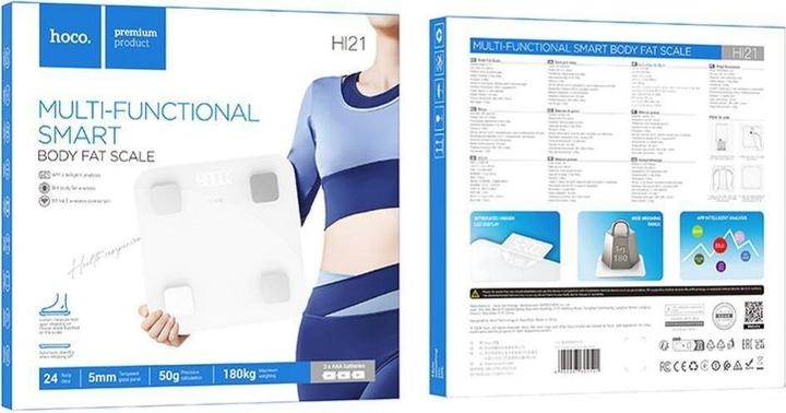 Produktbild Hoco Other smart body fat scale HI21 white
