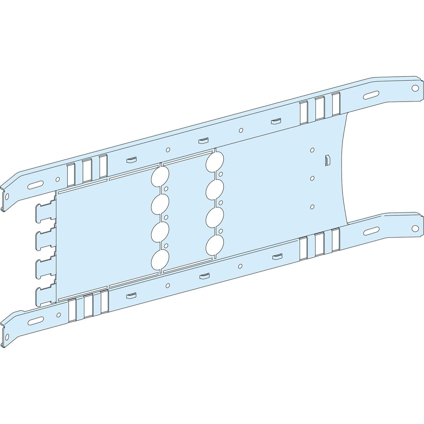 Schneider Electric, Verteilerschrank Zubehör, Schneider PrismaSeT-PMontage- LVS03412platte INS-INV/NSX/NSX Vigi100-250