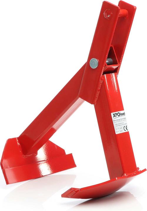 Actual product image XPOtool Lifting Clamp for Standing Barrels Barrel Clamp up to 210l Vertical Drum Lifter up to 500kg