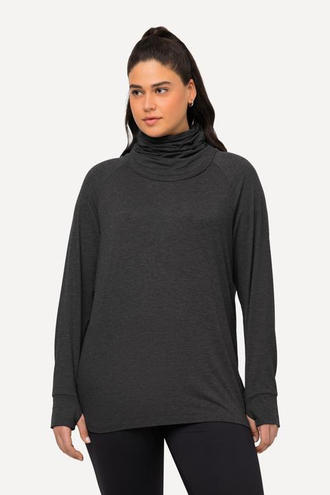 Produktbild Ulla Popken Sweater, Loop, Rundhals, Langarm, extraweich, Daumenloch (46, 48)
