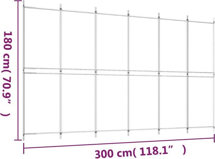 Produktbild vidaXL Raumteiler