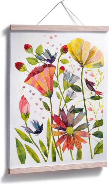 Produktbild Trenddeko Blanz - Wilde Sommerwiese (40 x 50 cm)