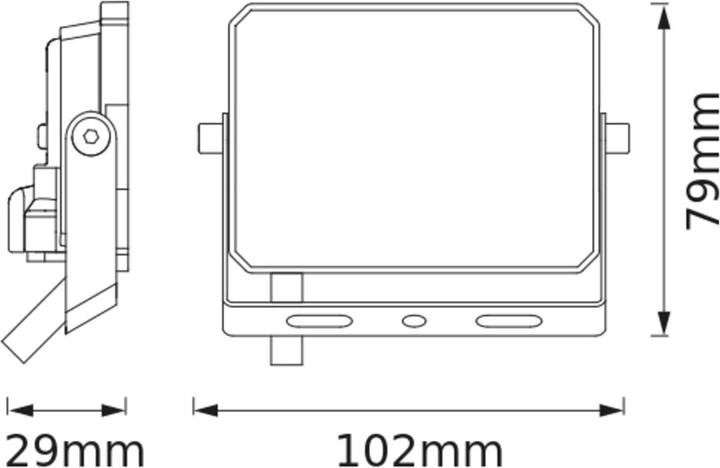 Image du produit Osram LED-Fluter, 10W, 900lm, 3000K, 105°, IP65, warmweiss (900 lm, IP65)