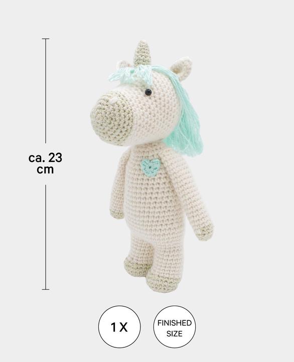 Actual product image I Am Creative Crochet Set Amigurumi