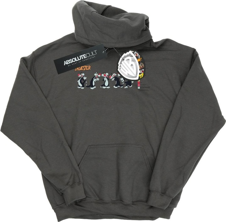 Immagine prodotto Looney Tunes Sylvester Colour Code Felpa con Cappuccio Donna (M)