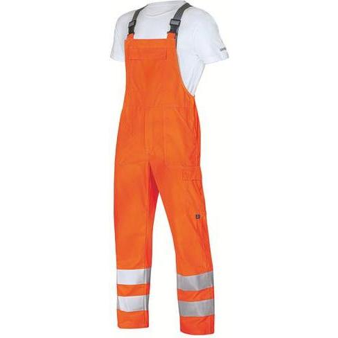 Thumbnail - Uvex Safety, Arbeitshose, Latzhose uvex protection flash orange, warnorange 98 (98)