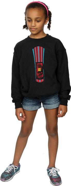 Produktbild Disney Cars Lightning McQueen Stripes Sweatshirt Mädchen (152, 158)