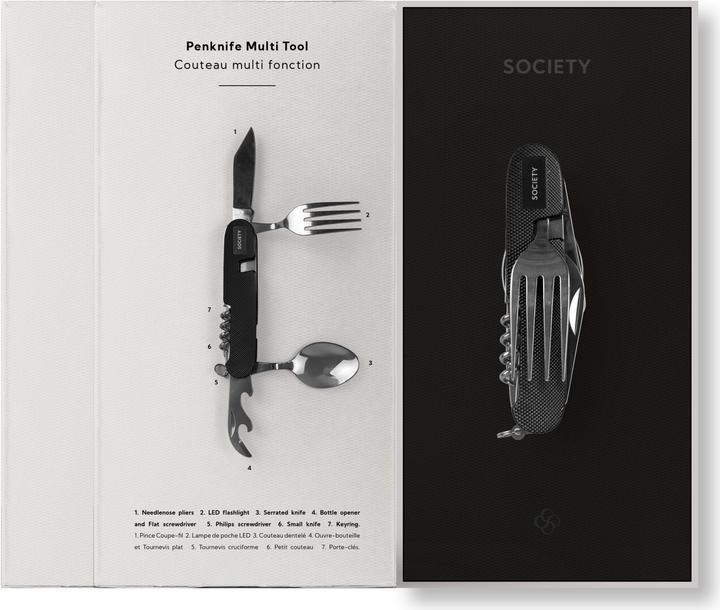 Actual product image Society Paris Cutlery Multi Tool (8 Functions)