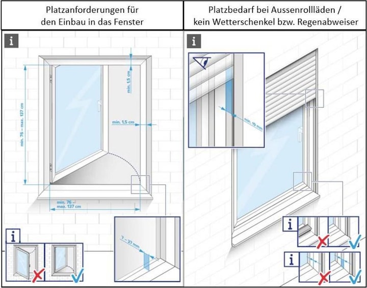 Immagine prodotto tesa Zanzariera FALT per finestre, telaio in alluminio regolabile in base alle dimensioni, pieghevole (140 x 140 cm)