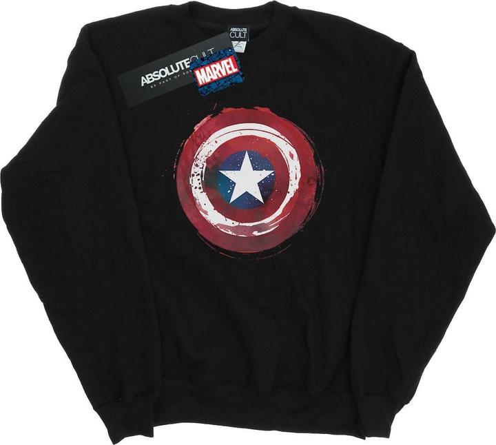 Produktbild Captain America Splatter Shield Sweatshirt (4XL)