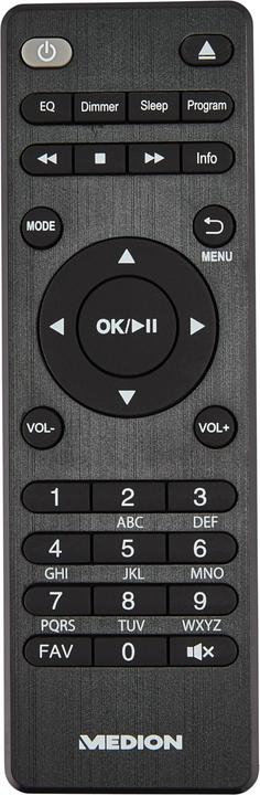 Image du produit Medion P85003 - Micro Système Audio - DAB+ - WiFi - Lecteur CD - Bluetooth - Argent (Bluetooth, WiFi, Lecteur de CD, 1x 30 W)