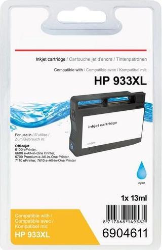 Produktbild Office Depot Tintenpatrone Kompatibel HP 933XL CN054E Cyan