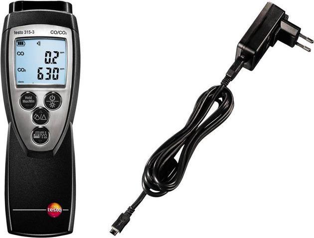 Produktbild Testo 315-3 ohne Bluetooth - COCO2-Messgerät für Umgebungsmessungen