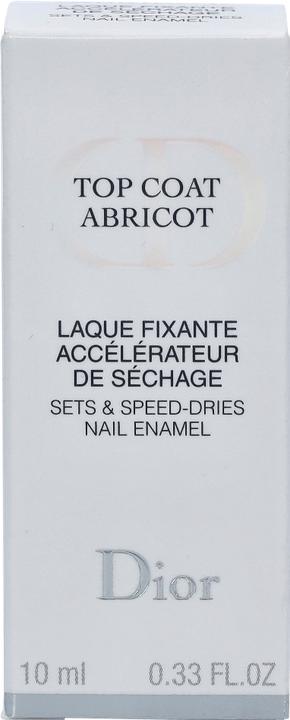 Actual product image Dior Top Coat Abricot (Abricot, Top coat)