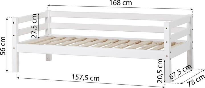 Produktbild Hoppekids Basic (70 x 160 cm)