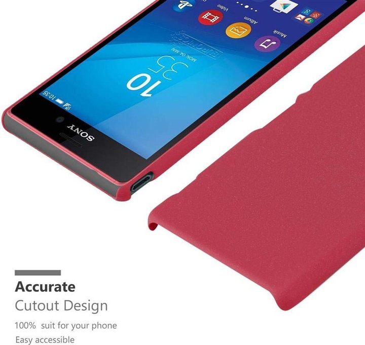 Image du produit Cadorabo Couverture rigide Frosty Cover (Sony Xperia M4 Aqua)