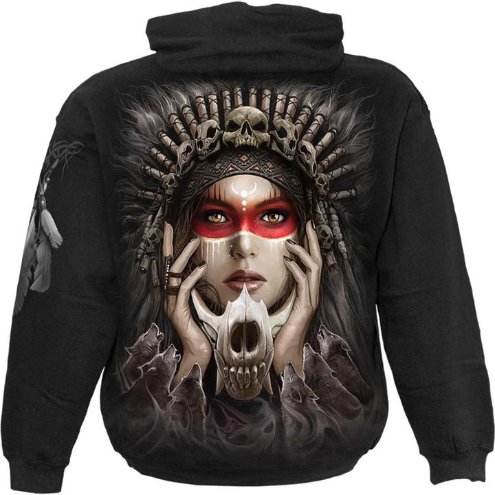 Immagine prodotto Spiral Cry Of The Wolf Felpa con Cappuccio Adulto Unisex (M)