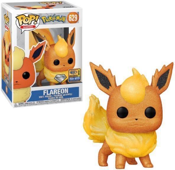 Produktbild Funko POP! Pokémon Pyroli Diamond Exclusive WonderCon 2021