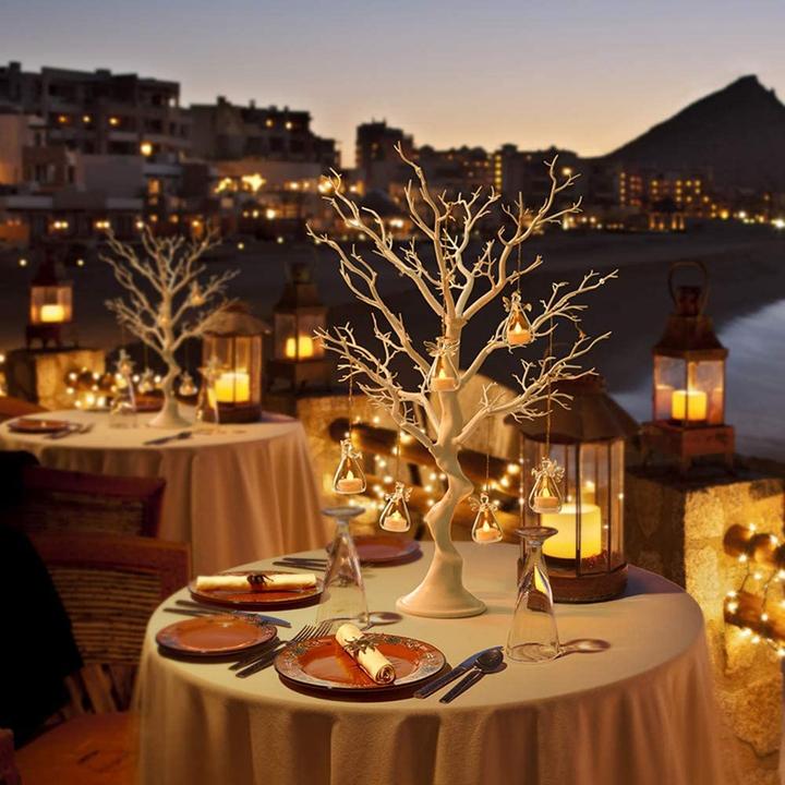 Produktbild Nuptio Kuenstlicher Weisser Osterbaum 75cm