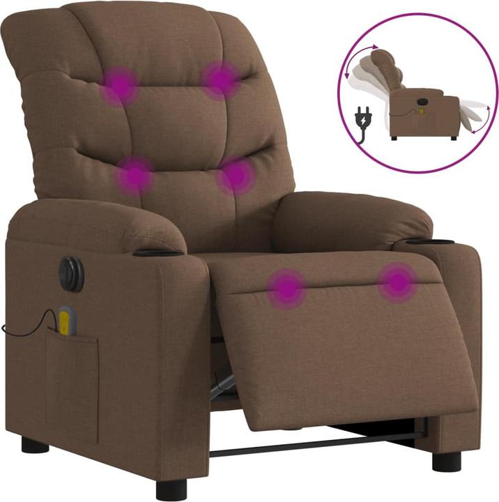 Image du produit vidaXL elektrischer Massagesessel