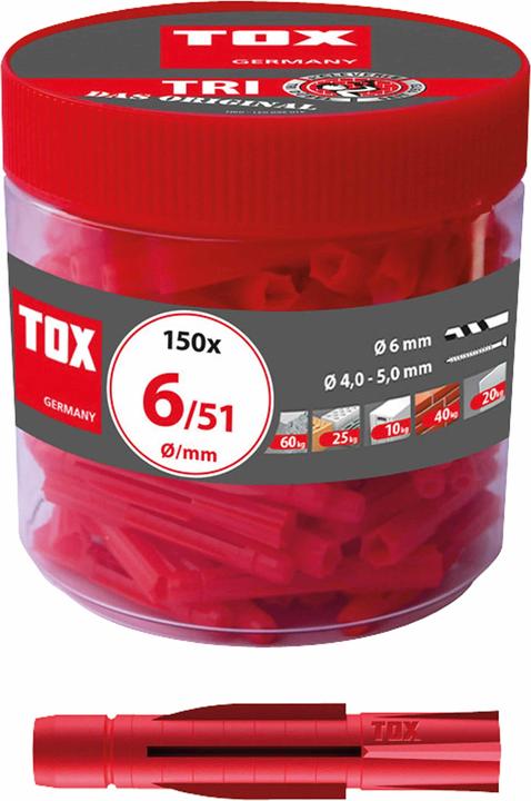 Actual product image Tox Allzweckdübel (150 pcs.)