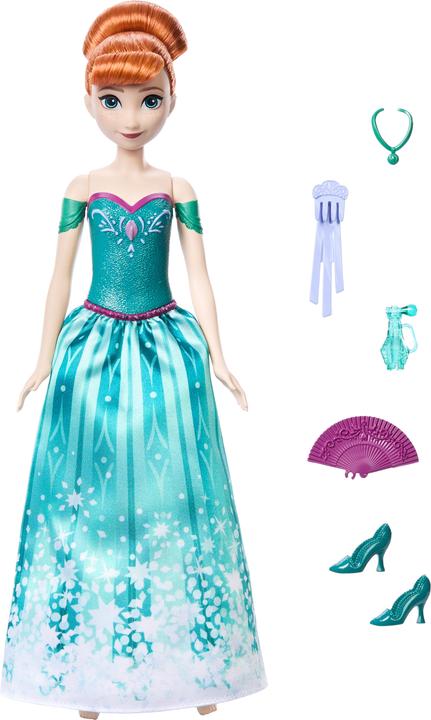 Immagine prodotto Disney Princess Bambola Disney La Regina del Ghiaccio Gira e Rivela Anna