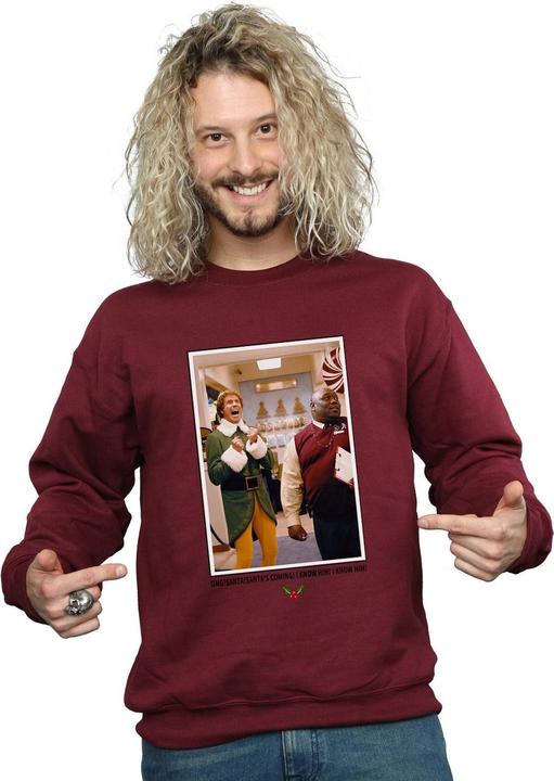 Produktbild Elf OMG Santa Photo Sweatshirt (S)
