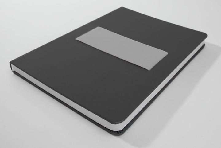 Actual product image Sigel Notizbuch A5 Linescape dunkel-/hellgrau (A5, Lined, Hardcover)