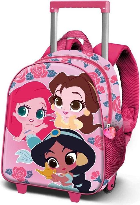 Immagine prodotto Karactermania Small 3D Backpack with Wheels Flowers