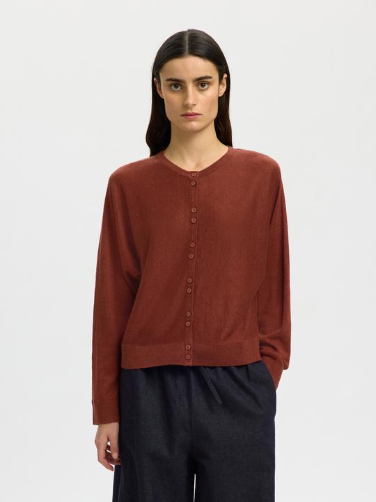 Produktbild Selected 100% Leinen Strickjacke (XS)