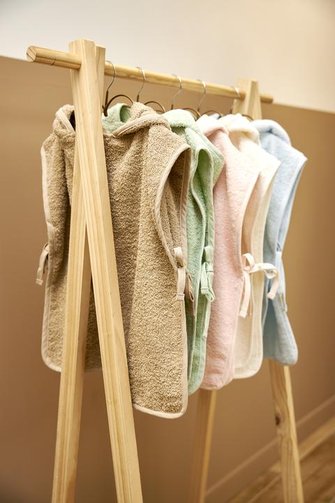 Immagine prodotto Meyco badponcho 1-3 jaar Basic in spugna bianco sporco