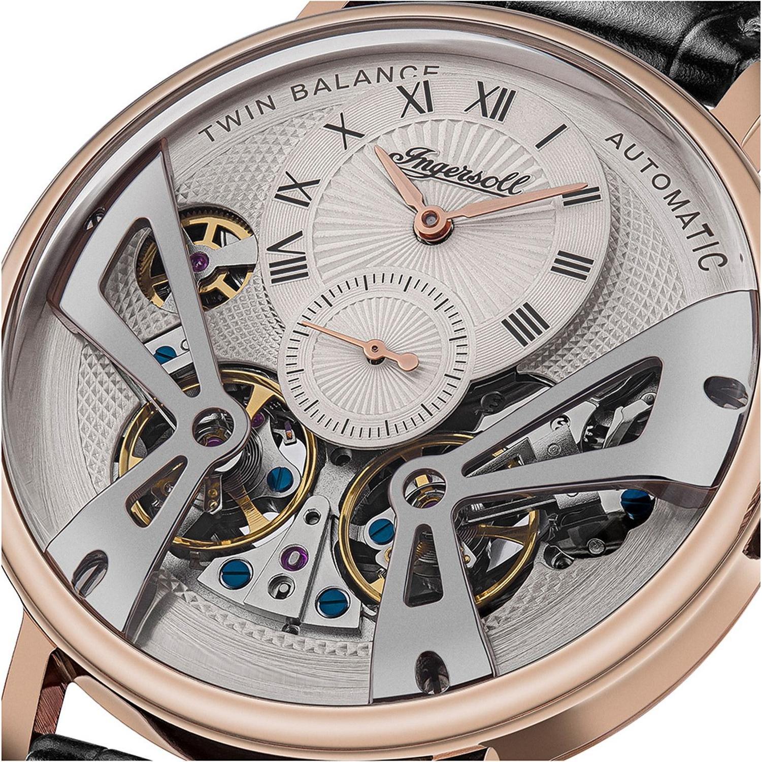 Thumbnail - Ingersoll 1892, Armbanduhr, Ingersoll I13101 The Tennessee Automatik 46mm 5ATM, Rosa, (Chronograph, 45.50 mm)