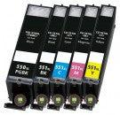 Actual product image Hermex Compatible Ink Cartridge XL for Canon PIXMA MX725 (M, Y, C, PGBK, FC)
