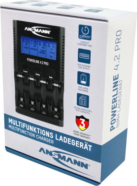 Produktbild Ansmann Powerline 4.2 Pro (1 Stk., AAA, AA, Ladegerät ohne Akku)
