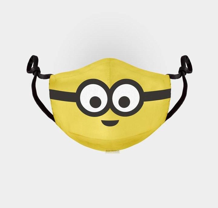 Actual product image Minions Adjustable Face Mask (1 Pack) (1 x)